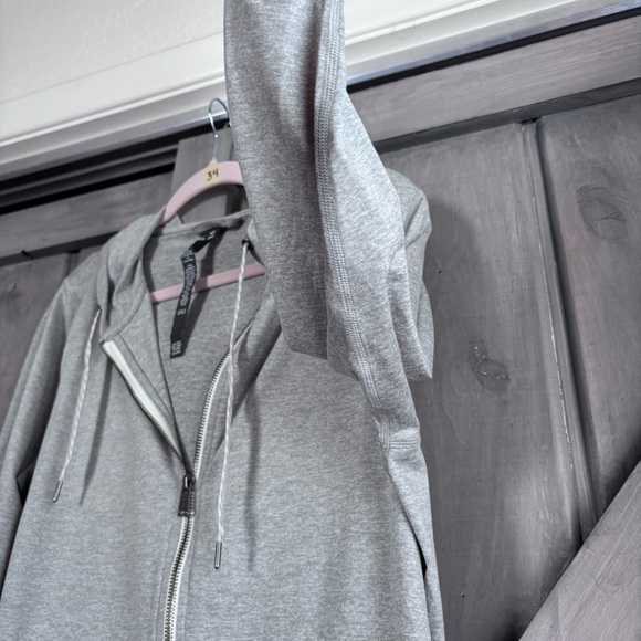 Vuori Performance Halo 2.0 Dream knit Gray Zip Up Hoodie Size XL - Picture 6 of 10